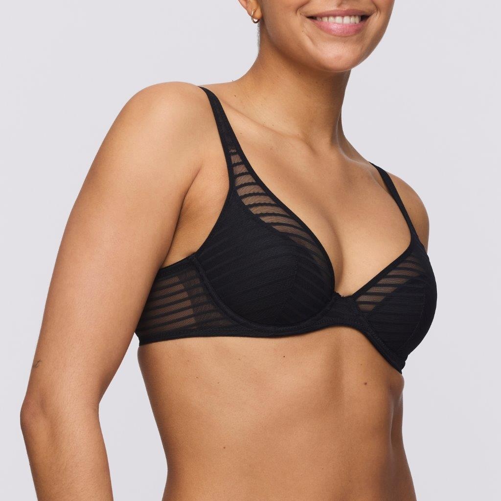 Marie Jo Marie Jo Basyl plunge halve mousse cup B-E zwart