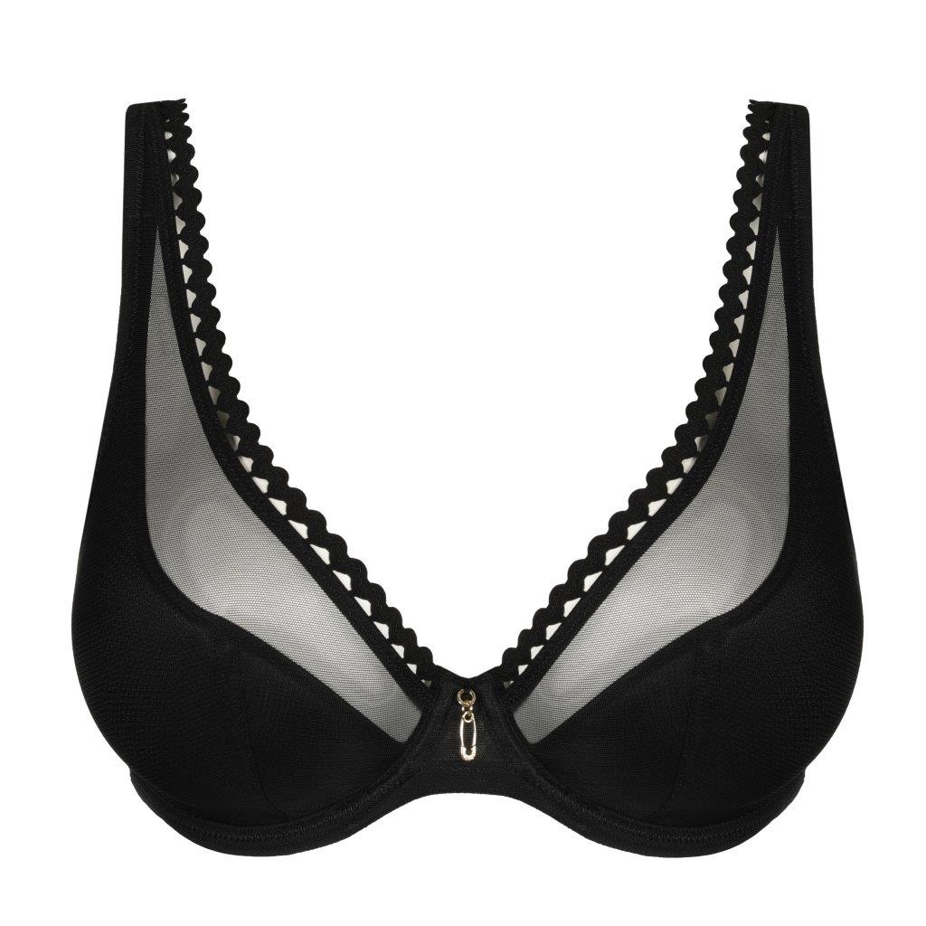 PrimaDonna Twist Prima Donna Twist Vivgirl plunge bh halve mousse C-G zwart