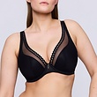 PrimaDonna Twist Prima Donna Twist Vivgirl plunge bh halve mousse C-G zwart