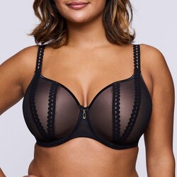 Vivgirl mousse hart C-F zwart