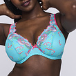 Prima Donna Prima Donna Devdaha plunge bh halve mousse cup C-G mermaid