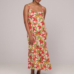 Tanzania lange jurk 36-46 calm tropics