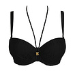 PrimaDonna SWIM Prima Donna Swim Kiruna strapless bikini D-F zwart