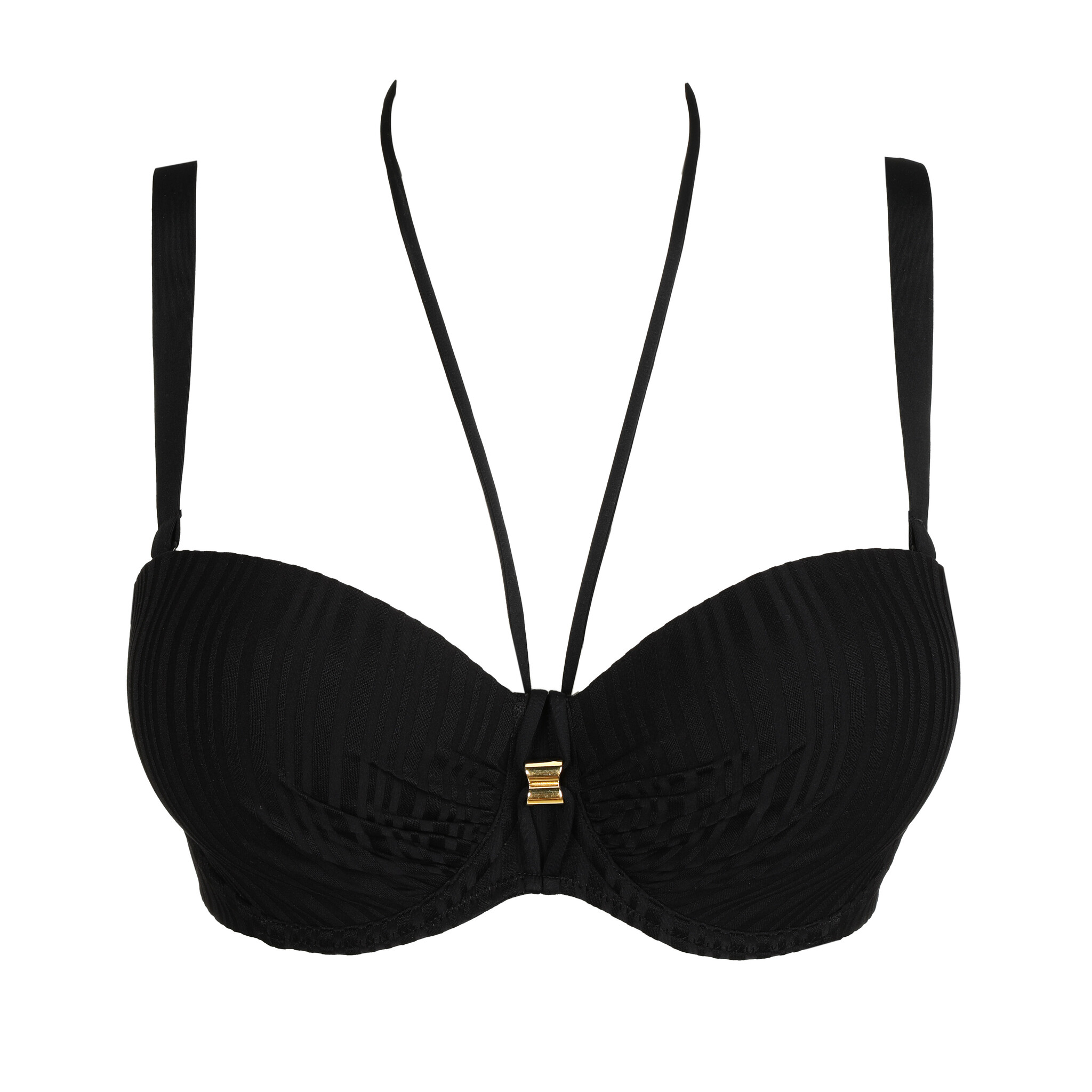 PrimaDonna SWIM Prima Donna Swim Kiruna strapless bikini D-F zwart