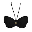PrimaDonna SWIM Prima Donna Swim Kiruna strapless bikini D-F zwart