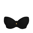 PrimaDonna SWIM Prima Donna Swim Kiruna strapless bikini D-F zwart
