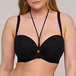 PrimaDonna SWIM Prima Donna Swim Kiruna strapless bikini D-F zwart