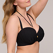 PrimaDonna SWIM Prima Donna Swim Kiruna strapless bikini D-F zwart