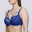 Prima Donna Prima Donna Sophora balconnet met tulpsnit C-G blue print