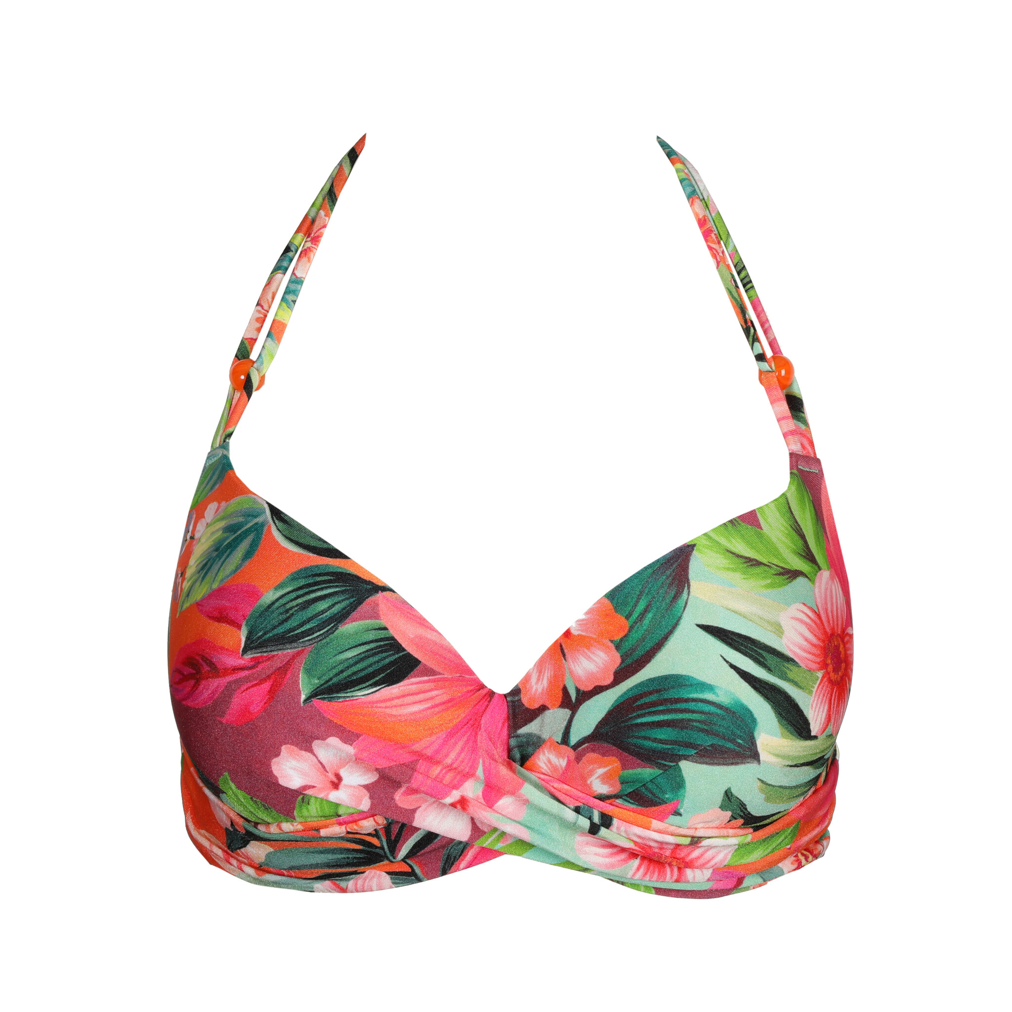 Marie Jo SWIM Marie Jo Swim Norma Jeanne plunge top A-E tropical sunset