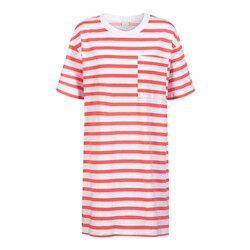 Relaxed nights slaapshirt  S-M red lobster