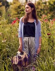 Essenza  Essenza Valentina uni nachthemd M-L lavender blue