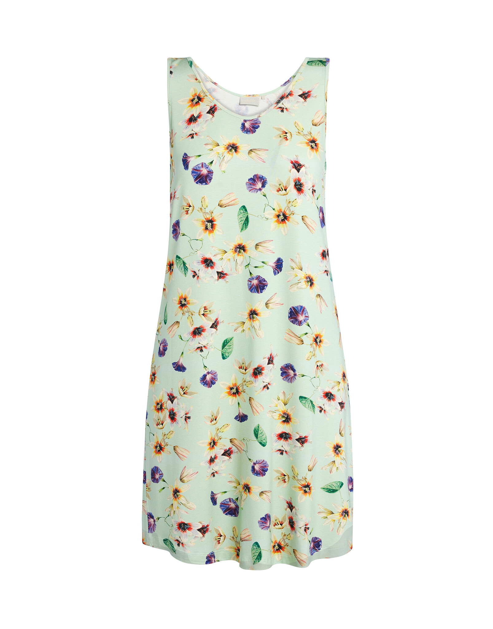 Essenza  Essenza Bibi Fiorre mouwloos nachthemd S-M subtle green