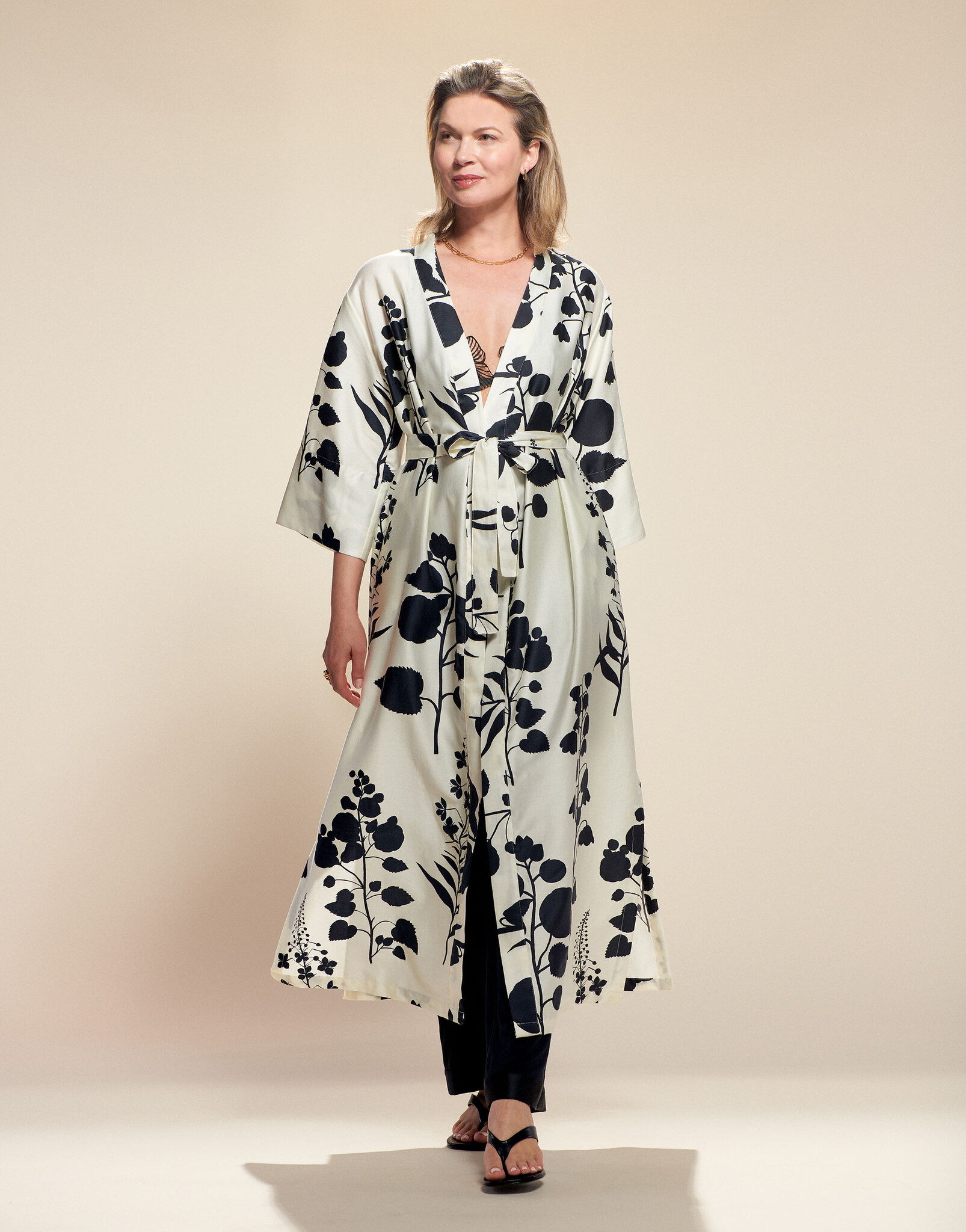 Essenza  Essenza Juliet Liva kimono S-M vanilla