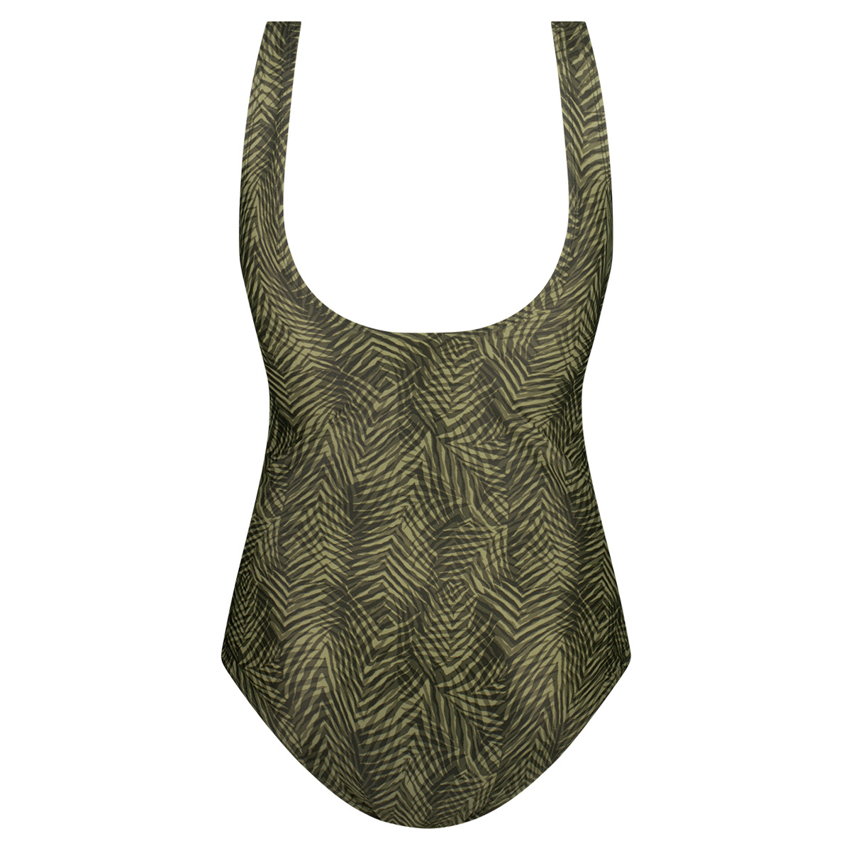 Ten Cate Ten Cate Badpak met overslag  40-42  summer leaves green