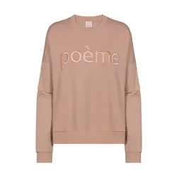 Rose sweater M truffle
