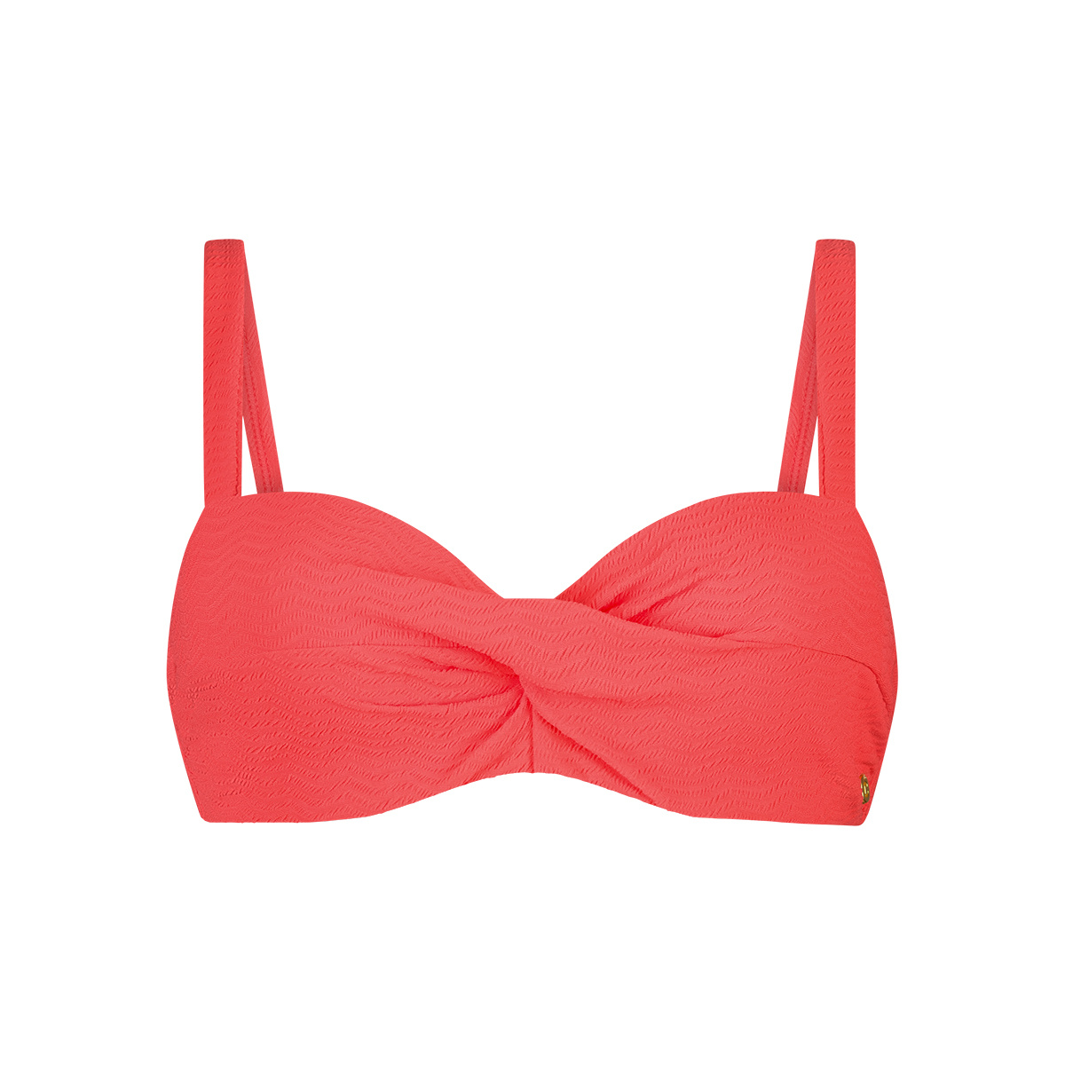 Ten Cate Ten Cate Twisted bikini top B-F sunset neon
