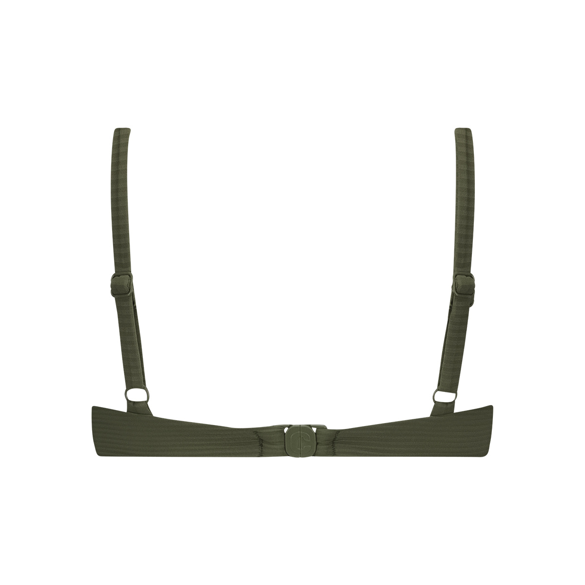 Ten Cate Ten Cate Plunge bikini top B-D deep olive