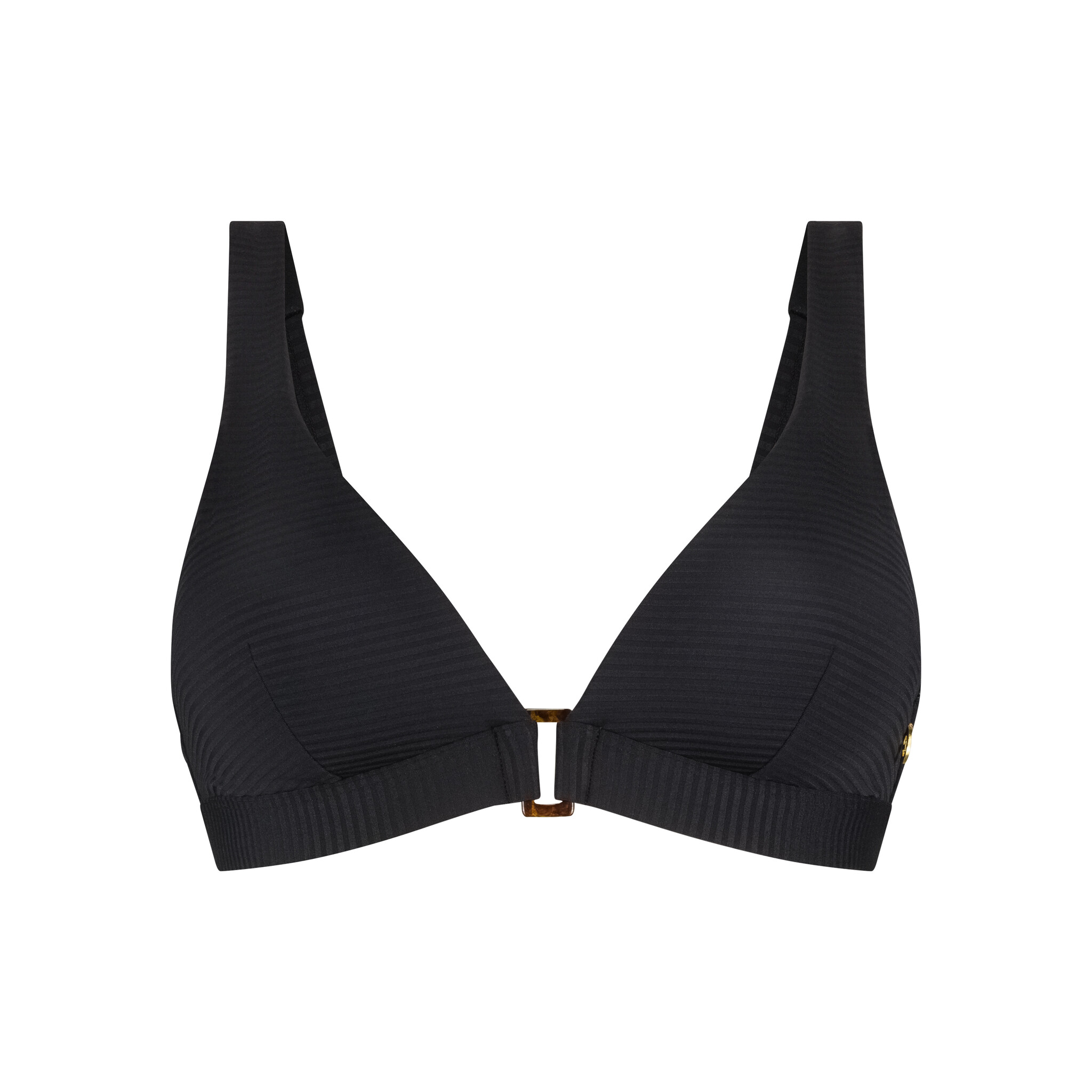 Ten Cate Ten Cate Triangle buckle push-up bikini top D42 zwart