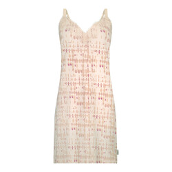 Dress lace S-XL powder blush batik