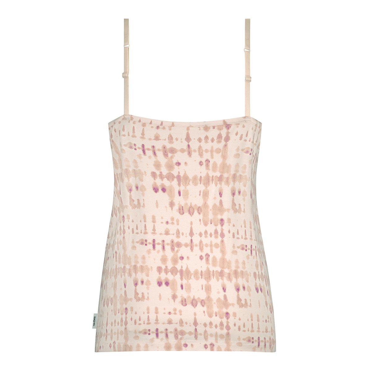 Ten Cate Ten Cate Pyjama set v-neck lace S-XL powder blush batik