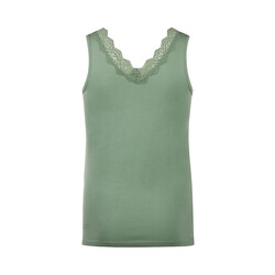 Dames Pyjama Lace Top S-XXL groen