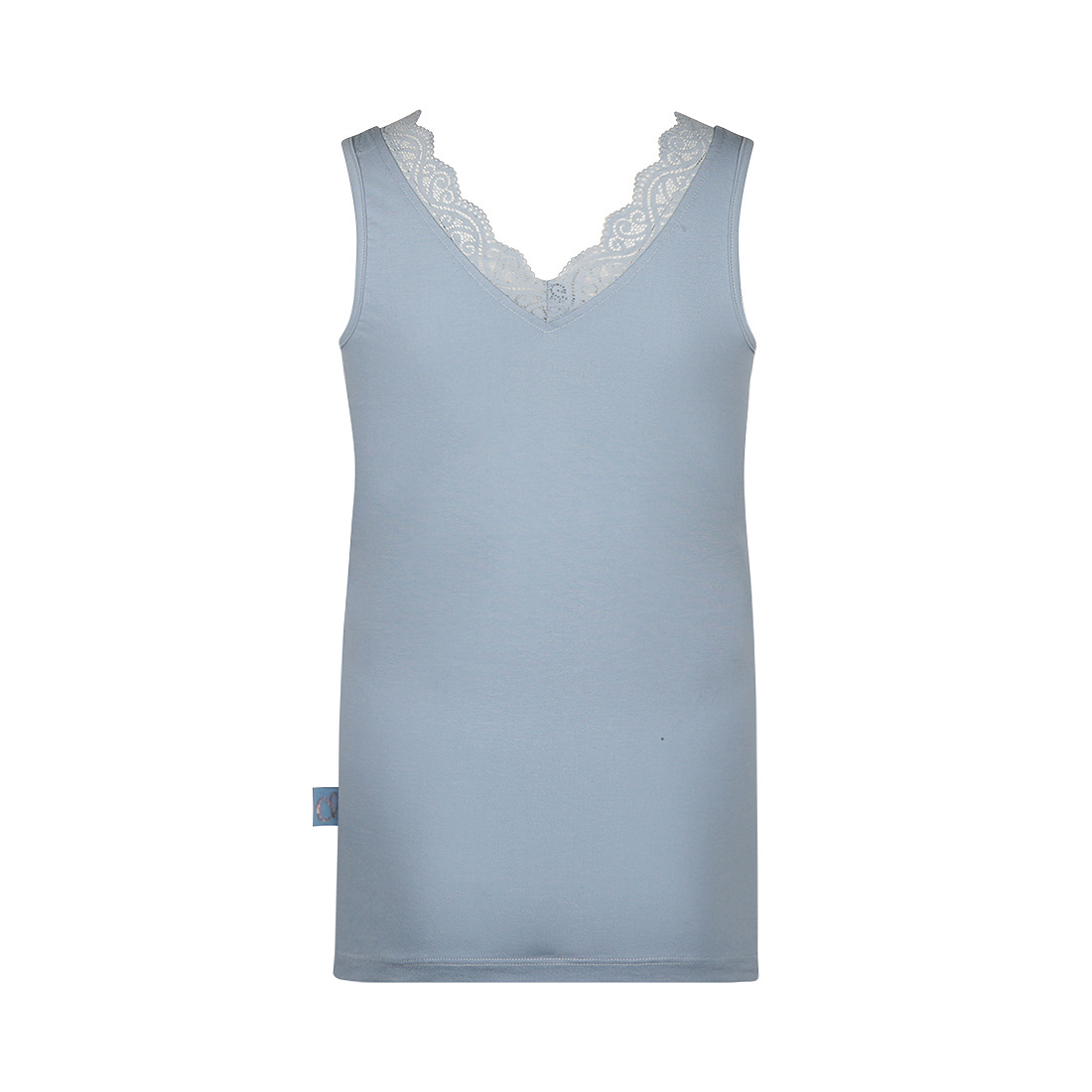 Charlie Choe Charlie Choe Dames Pyjama Lace Top S-M Lichtblauw