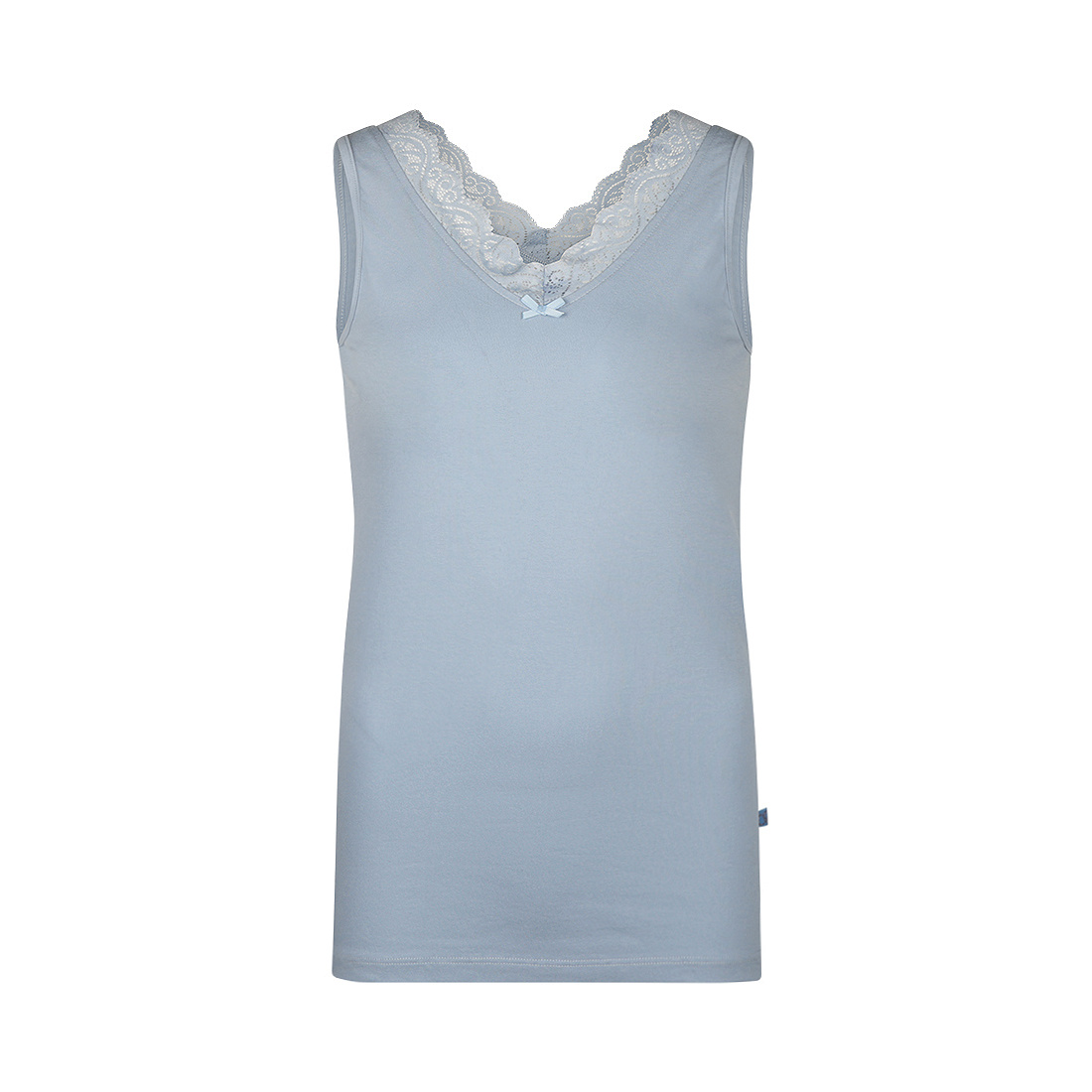 Charlie Choe Charlie Choe Dames Pyjama Lace Top S-M Lichtblauw
