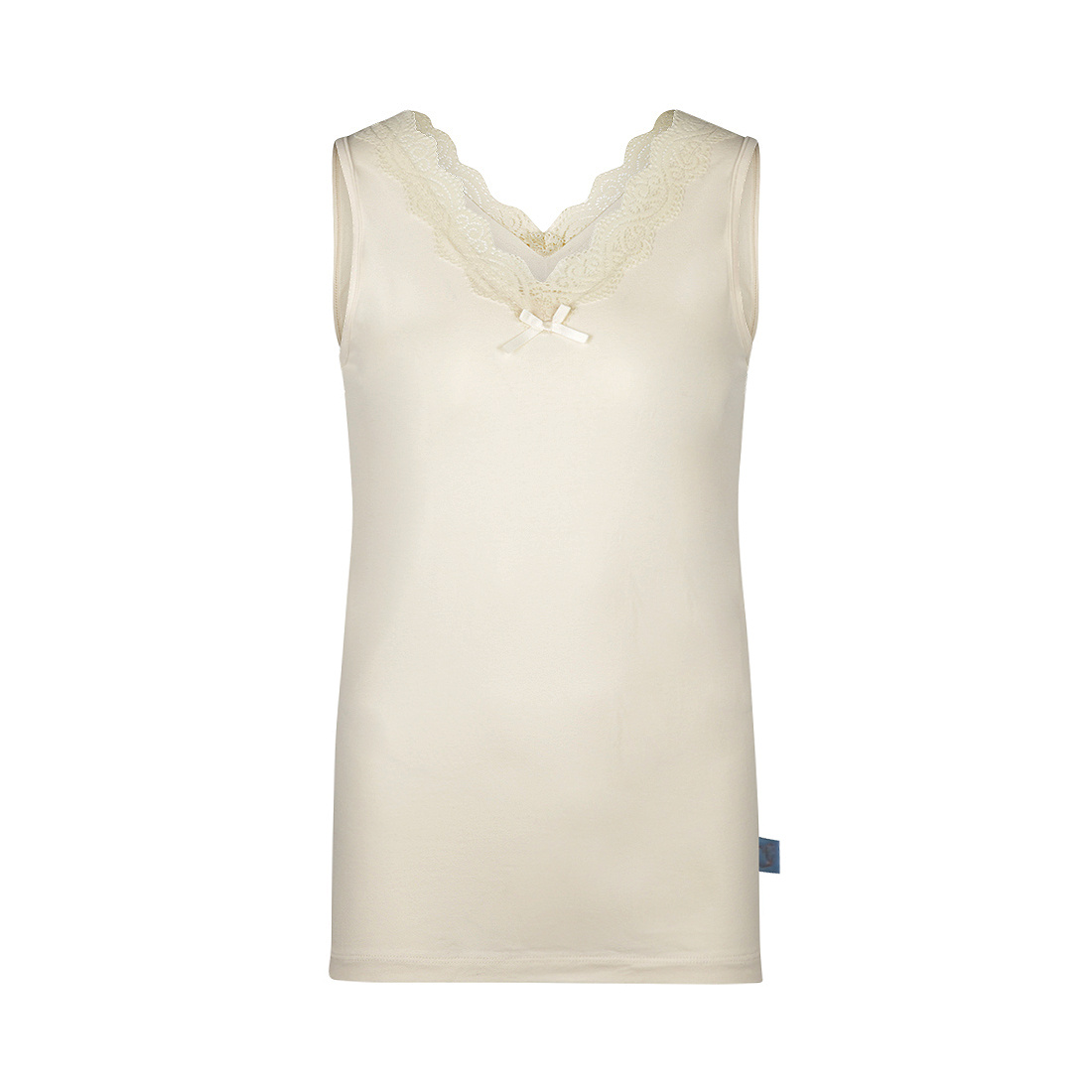 Charlie Choe Charlie Choe Dames Pyjama Lace Top S- XL off white