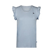 Charlie Choe Charlie Choe Dames Top Ruffle S-XXL lichtblauw