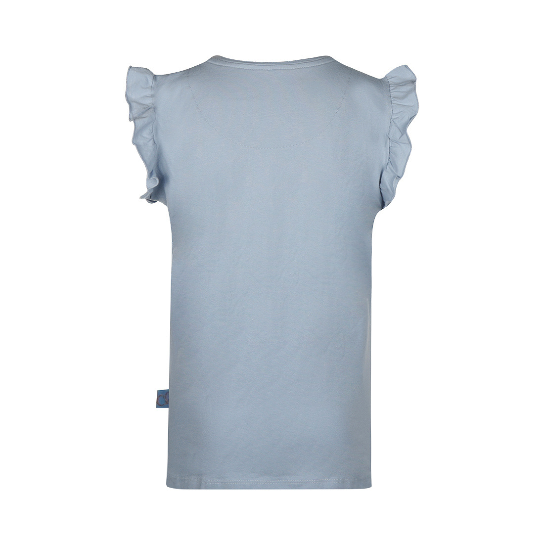 Charlie Choe Charlie Choe Dames Top Ruffle S-XXL lichtblauw