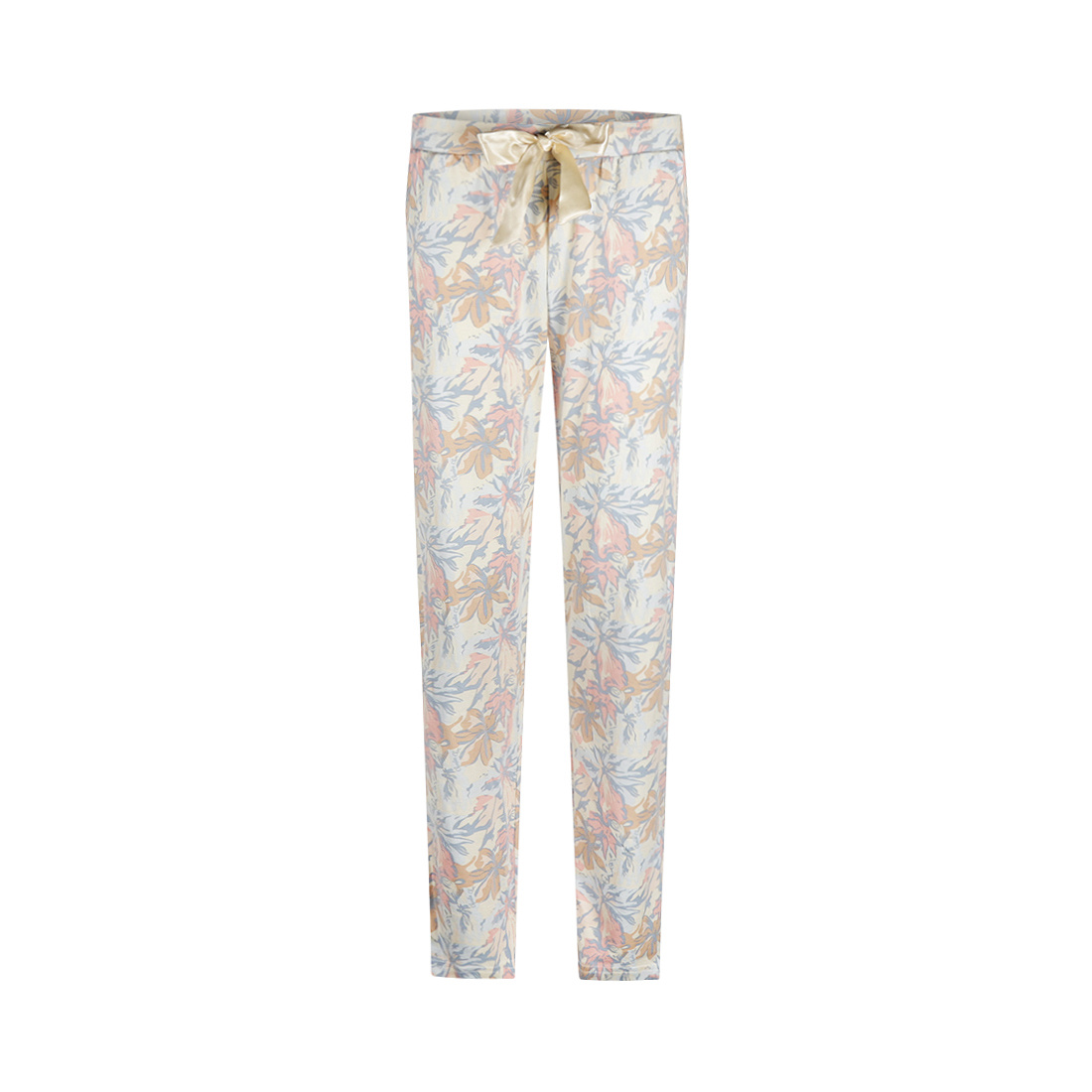 Charlie Choe Charlie Choe Dames Pyjamabroek Bloemen L-XXL off white