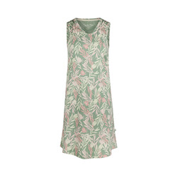 Dames Nachthemd Bloemen XS-XL groen