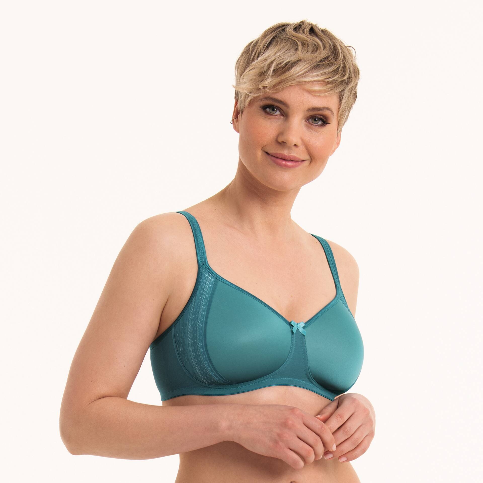 Anita Rosa Faia Fleur soft bh  A-E light smaragd