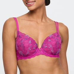 Noemy mousse hart A-E fuchsia fiesta