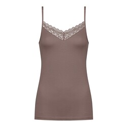 Ami spaghetti top 36-46 milk 'n coffee