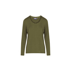Luyza uni top S-XXL moss
