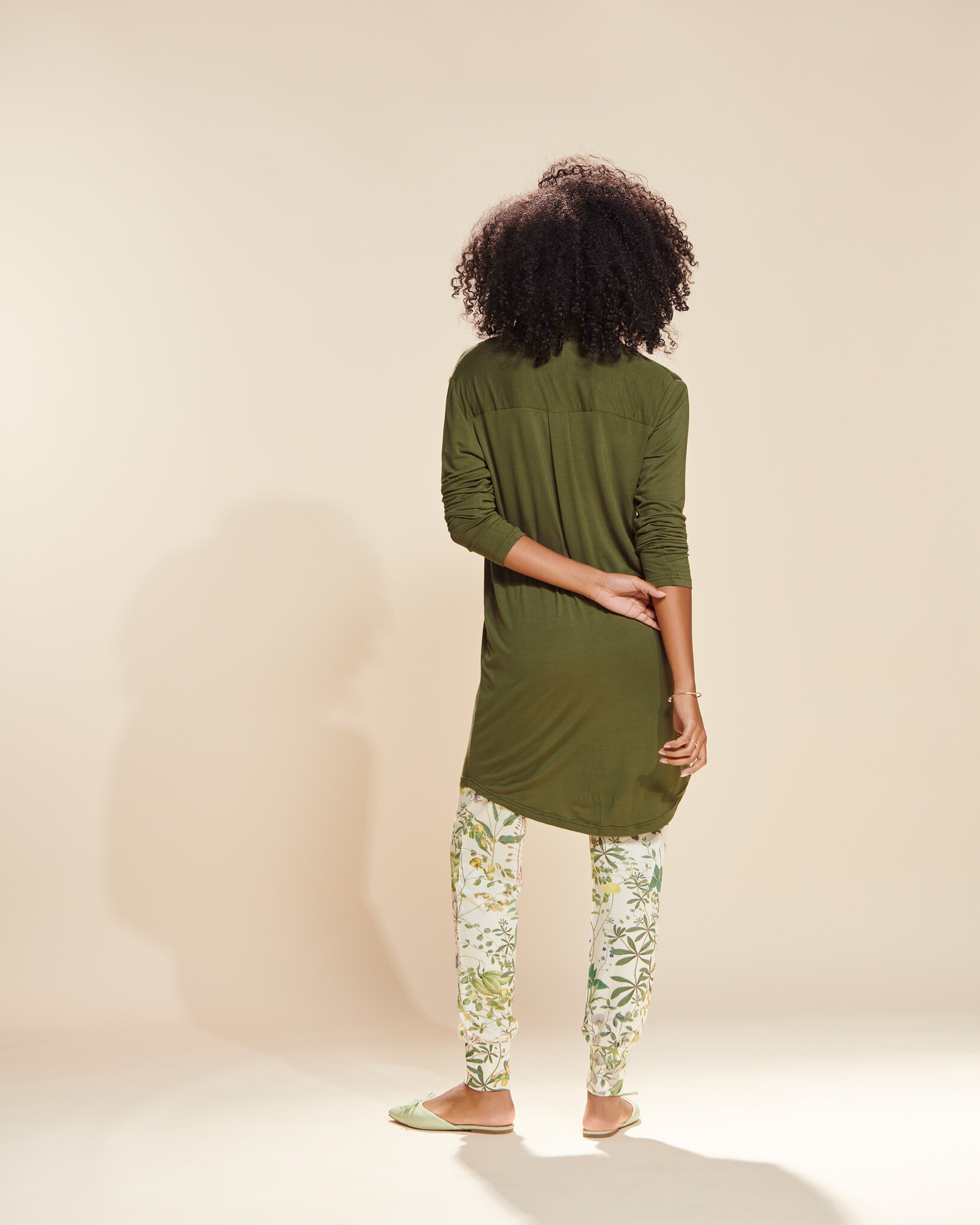 Essenza  Essenza Valentina uni nachthemd S-L moss