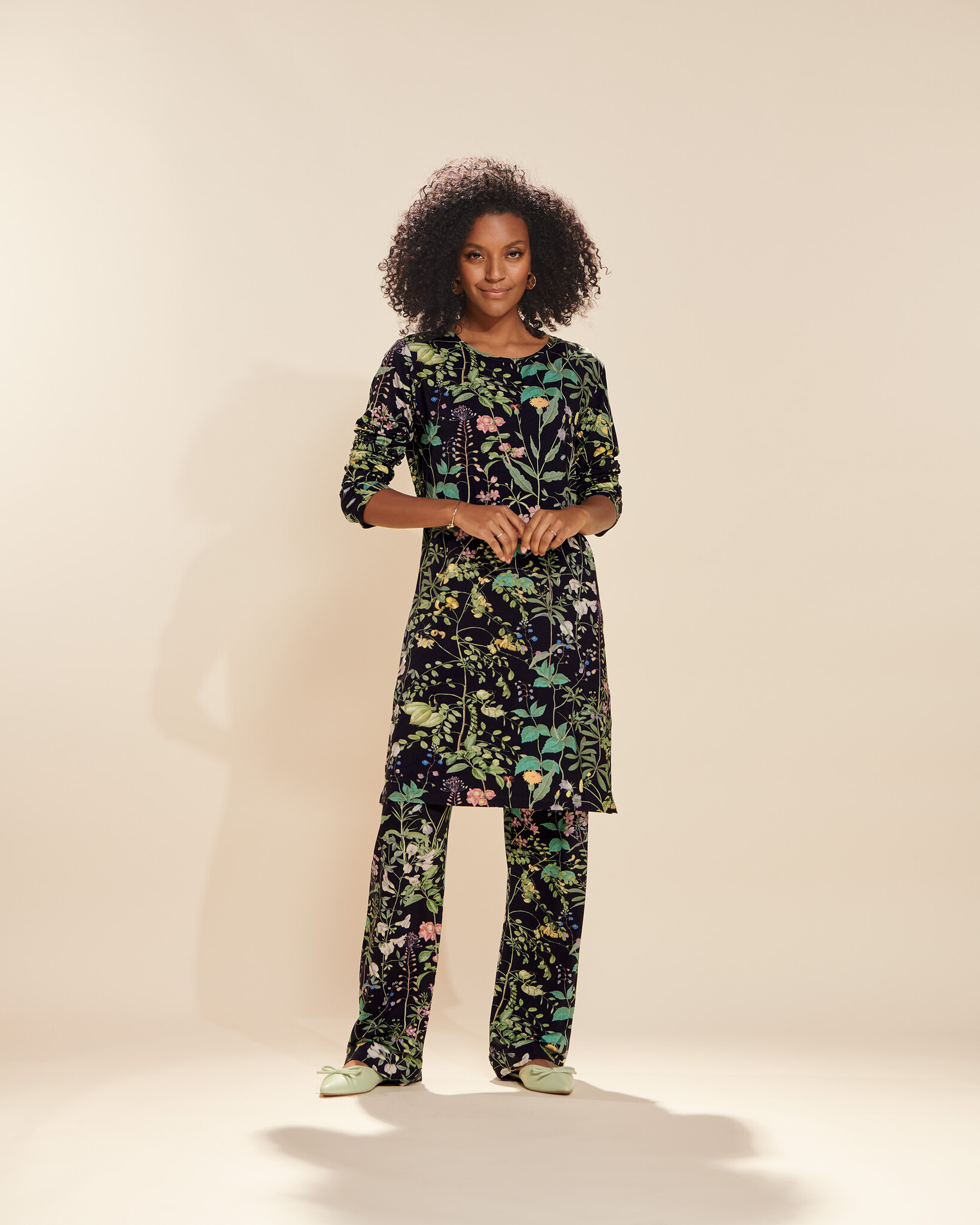 Essenza  Essenza Nora Augustine lange broek S-XXL anthracite