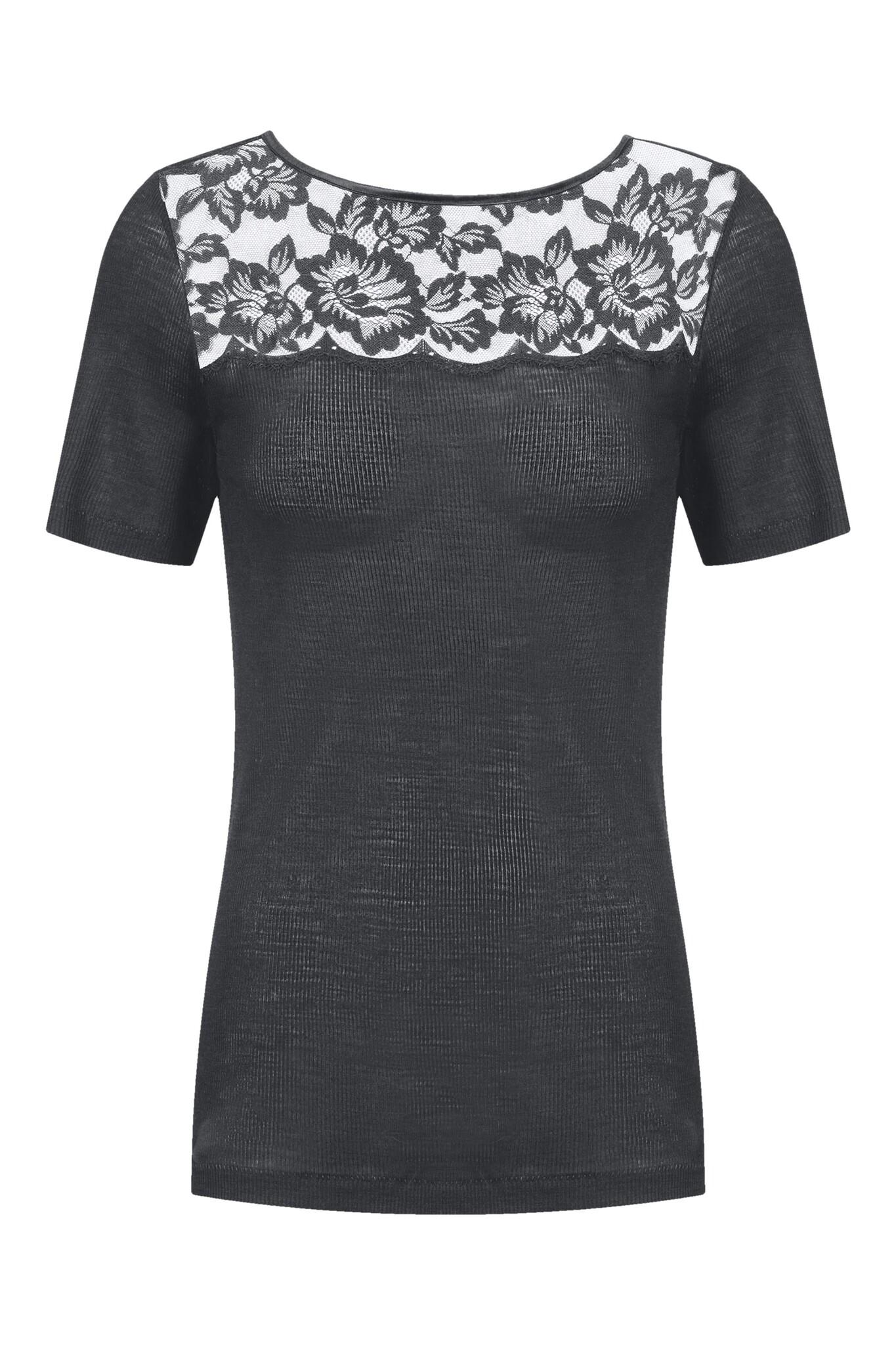 MEY Mey Wool love t-shirt S-XL thunder grey