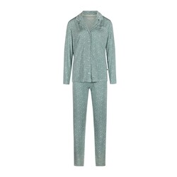 cozy days pyjama set  L-XL blauw
