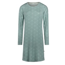 Cozy days nachthemd S-XXL groen