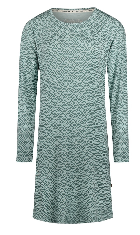 Charlie Choe Charlie Choe Cozy days nachthemd S-XXL blauw
