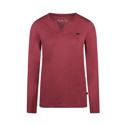 Cozy days long sleeve XS-XXL cassis