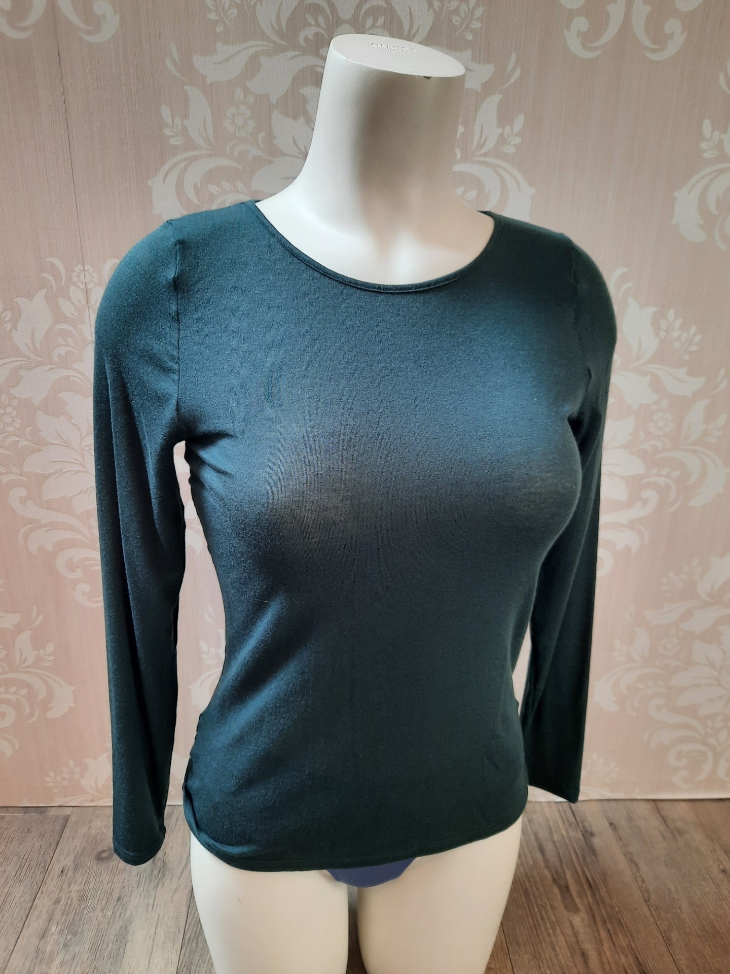 Oroblu Oroblu Perfect Line Cashmere longe sleeve S-XL forest green