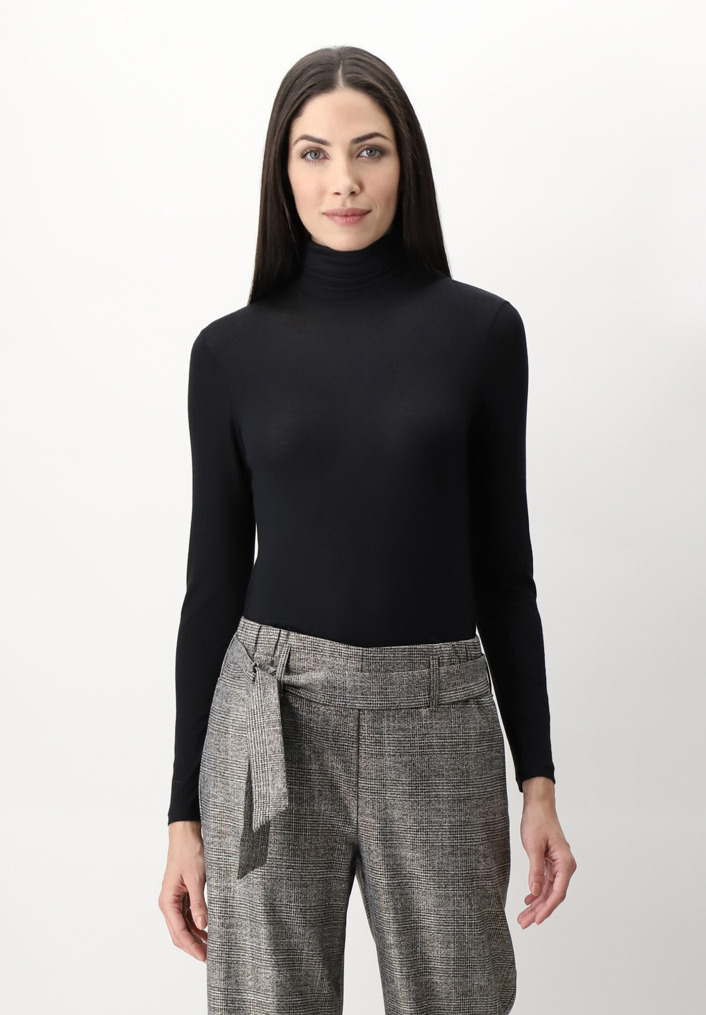Oroblu Oroblu Perfect Line Cashmere turtle neck S-XL zwart