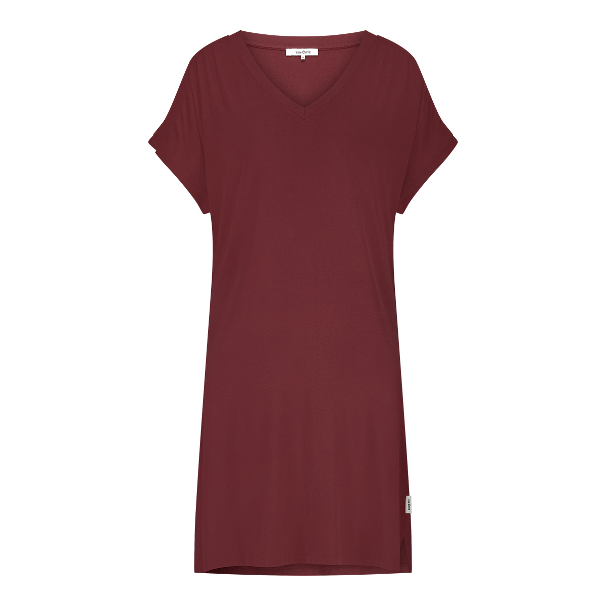 Ten Cate Ten Cate Dress short sleeve M-L velvet red