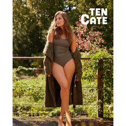 Secrets 2-way top S-XL forest mist