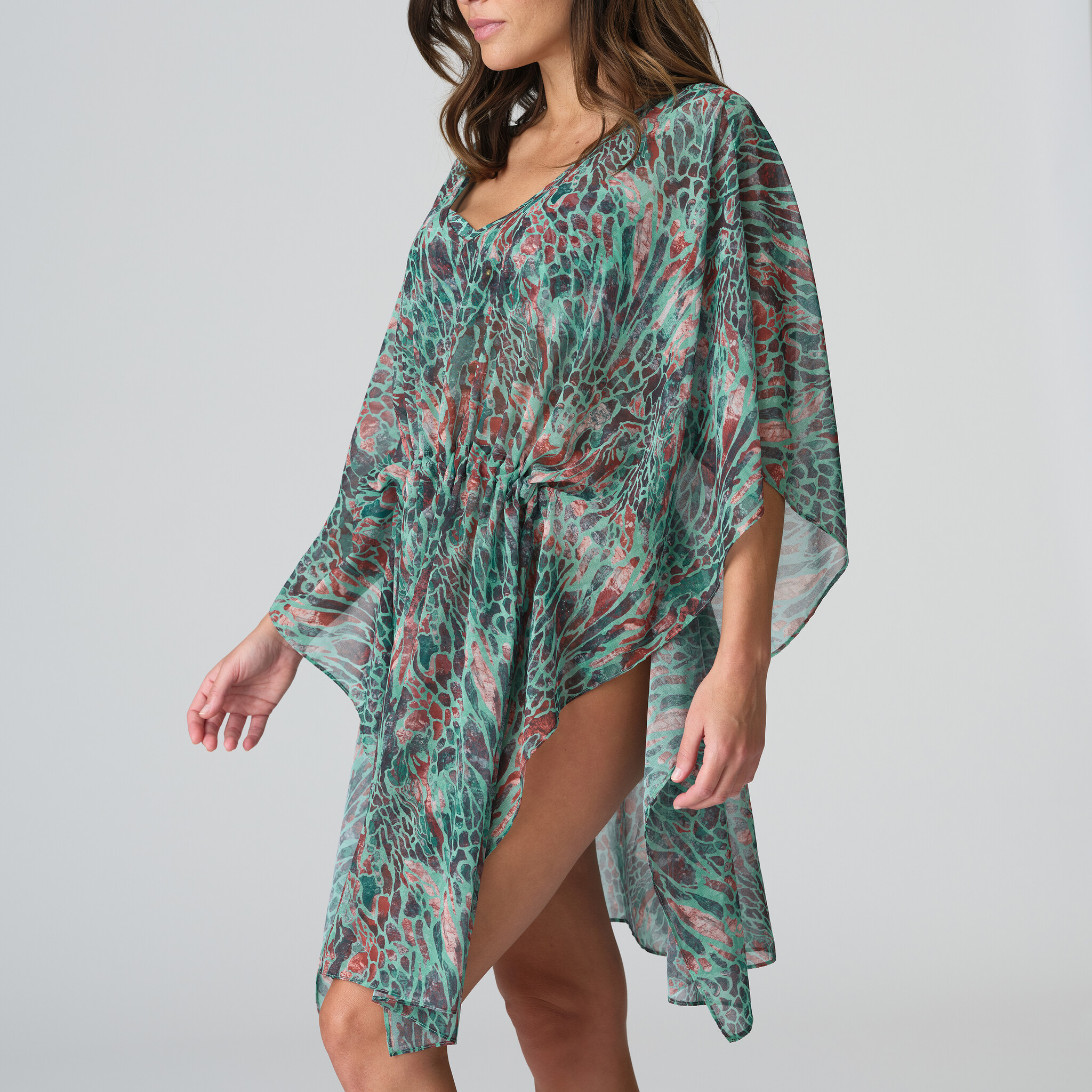 PrimaDonna SWIM Prima Donna Swim Riyad caftan 36-38 turquoise seas