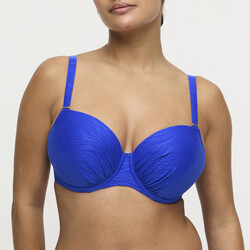Mantas balconnet mousse B-G electric blue